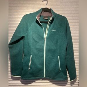 Marmot Woman’s Polartech Fleece in Emerald Green Size Medium